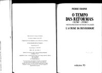 cover of the book O tempo das Reformas (1250-1550): história religiosa e sistema de civilização