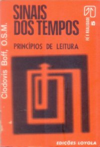 cover of the book Sinais dos tempos