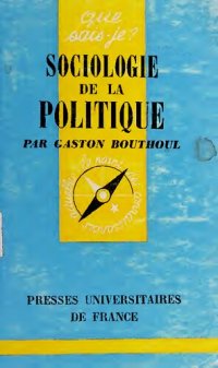 cover of the book La Sociologie de la politique