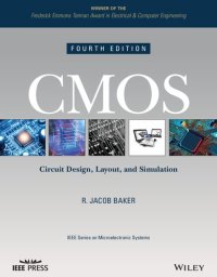 cover of the book CMOS: Circuit Design, Layout, and Simulation