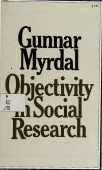 cover of the book Objectivity in Social Research