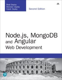 cover of the book Node.js, MongoDB and Angular Web Development (Developer's Library)