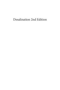 cover of the book Desalination