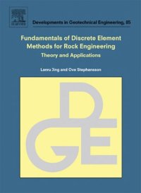 cover of the book Fundamentals of Discrete Element Methods for Rock Engineering: Theory and Applications