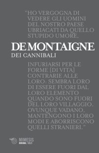 cover of the book Dei cannibali