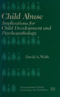 cover of the book Child abuse: implications for child development and psychopathology