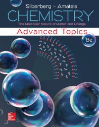 cover of the book Chemistry : the molecular nature of matter and change : advanced topics