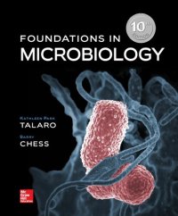 cover of the book Foundations in microbiology.