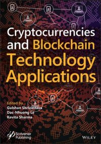 cover of the book Cryptocurrencies and Blockchain Technology Applications