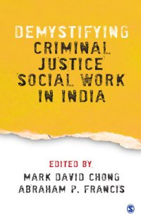 cover of the book Demystifying Criminal Justice Social Work in India