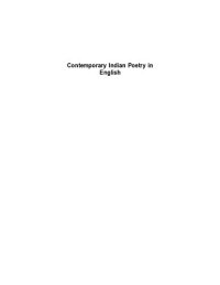 cover of the book Contemporary Indian Poetry in English