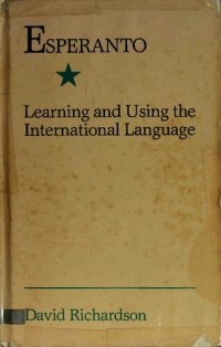 cover of the book Esperanto: Learning and Using the International Language