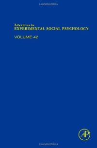 cover of the book Advances in Experimental Social Psychology