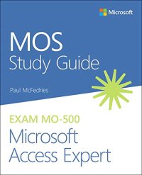 cover of the book MOS Study Guide for Microsoft Access Expert Ex