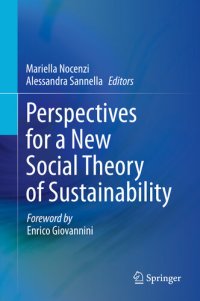 cover of the book Perspectives for a New Social Theory of Sustainability