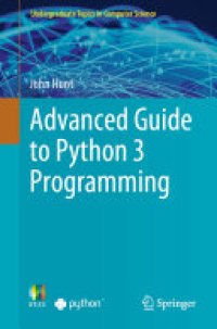 cover of the book Advanced Guide to Python 3 Programming