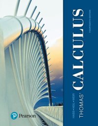 cover of the book Thomas' calculus