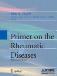 cover of the book Primer on the Rheumatic Diseases