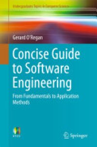 cover of the book Concise Guide to Software Engineering: From Fundamentals to Application Methods