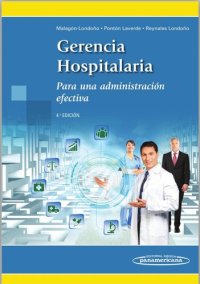 cover of the book Gerencia hospitalaria. Para una administración efectiva