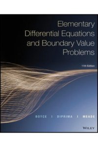 cover of the book Elementary Differential Equations and Boundary Value Problems