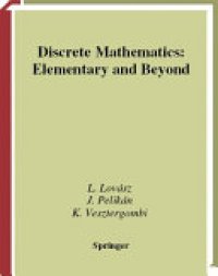 cover of the book Discrete Mathematics: Elementary and Beyond