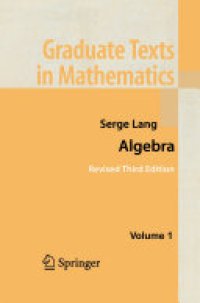 cover of the book Algebra