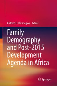 cover of the book Family Demography and Post-2015 Development Agenda in Africa