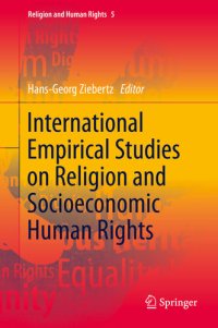 cover of the book International Empirical Studies on Religion and Socioeconomic Human Rights