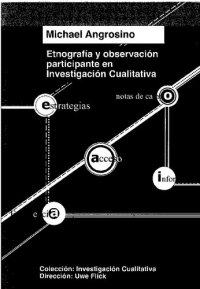 cover of the book Etnografía y observación participante en investigación cualitativa