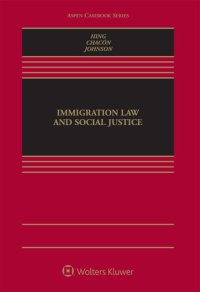 cover of the book Immigration Law and Social Justice