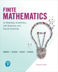 cover of the book Finite mathematics for business, economics, life sciences, and social sciences.