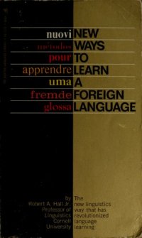 cover of the book New Ways to Learn a Foreign Language