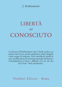 cover of the book Libertà dal conosciuto