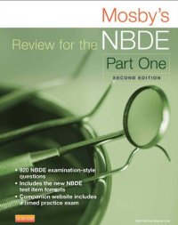 cover of the book Mosby's Review for the NBDE Part I, 2e