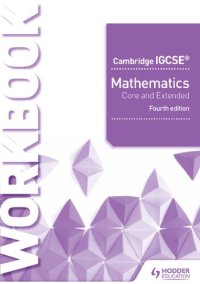 cover of the book Cambridge IGCSE Mathematics Core and Extended Workbook