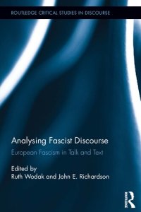 cover of the book Analysing Fascist Discourse: European Fascism in Talk and Text