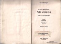 cover of the book Conceitos da Arte Moderna