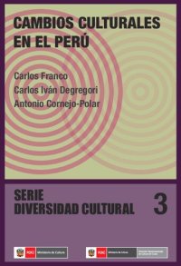 cover of the book Cambios culturales en el Perú