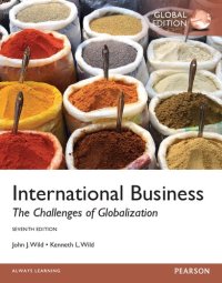 cover of the book International Business.