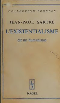 cover of the book L'existentialisme est un humanisme