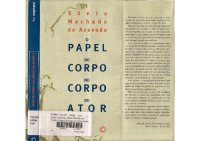 cover of the book O Papel do Corpo no Corpo do Ator