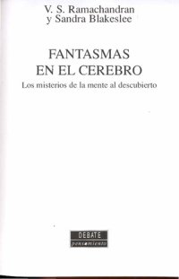 cover of the book Fantasmas en el cerebro