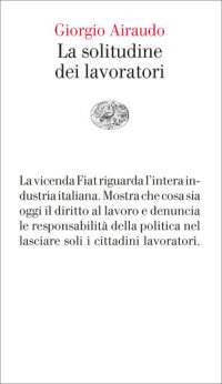 cover of the book La solitudine dei lavoratori