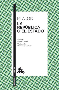 cover of the book La República o El Estado