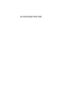 cover of the book An Occasion for War: Civil Conflict in Lebanon and Damascus in 1860