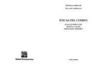 cover of the book Éticas del Cuerpo