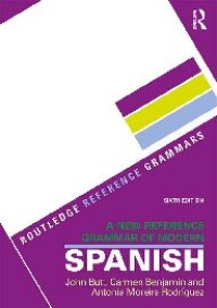 cover of the book A new reference grammar of modern Spanish