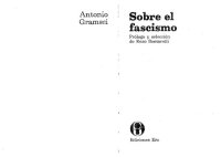 cover of the book Sobre el fascismo