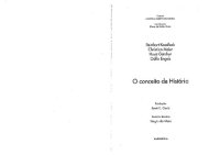 cover of the book O conceito de história